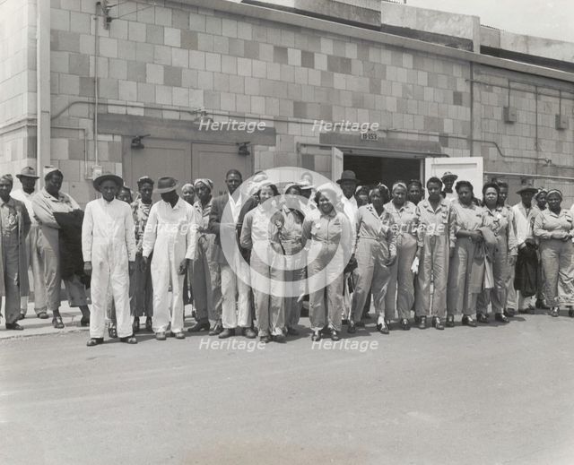 African American women in industry, ca.1939 - 1945. Creator: United States Army.