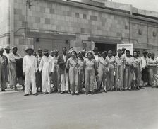 African American women in industry, ca.1939 - 1945. Creator: United States Army