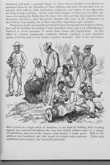 African Americans leaving the South, 1882. Creator: Unknown
