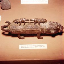 African Bronze Ofo Ritual Casting, Western Ibo