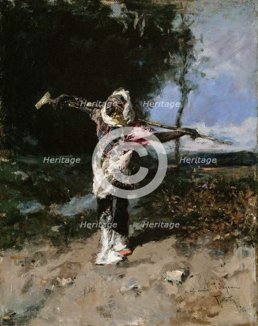 African Chief, 1870. Creator: Mariano Jose Maria Bernardo Fortuny y Carbo.