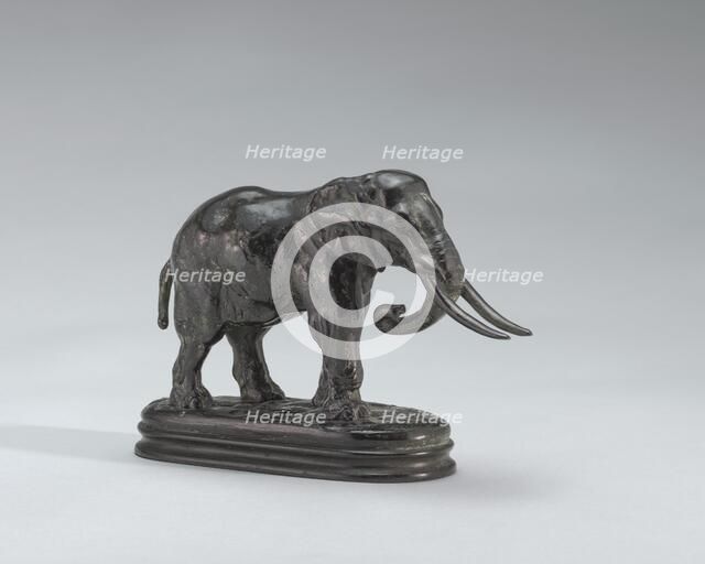 African Elephant, model n.d., cast 1857/1873. Creator: Antoine-Louis Barye.