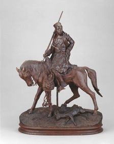 African Hunter, 1877. Creator: Pierre-Jules Mene