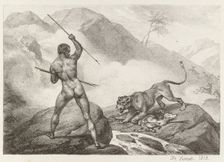 African Hunter (Chasseur Africain), 1818. Creator: Horace Vernet (French, 1789-1863)