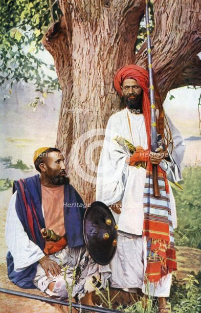 Afridis (Pathan tribes); warfare in the northern Indian marches, India, 1922. Artist: Unknown