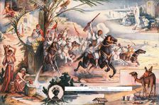 'Afrique du Nord. Costumes 1914. Creator: Louis Belle