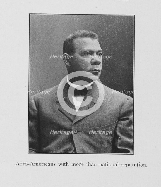 Afro-Americans with more than national reputation, 1916. Creator: Unknown.