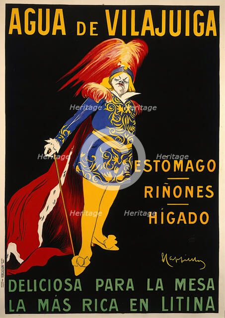 Agua de Vilajuïga, c. 1912. Creator: Cappiello, Leonetto (1875-1942).