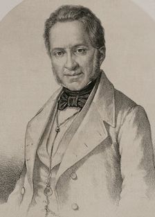 Agustín Argüelles (1776-1844), Spanish politician and diplomat, 1870. Creator: Jose Cuevas