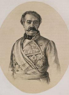 Agustín Nogueras Pitarque, (1786-1857), Spanish military officer and politician, 1869. Creator: Unknown