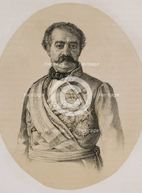 Agustín Nogueras Pitarque, (1786-1857), Spanish military officer and politician, 1869.  Creator: Unknown.