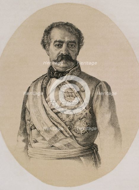 Agustín Nogueras Pitarque, (1786-1857), Spanish military officer and politician, 1869.  Creator: Unknown.