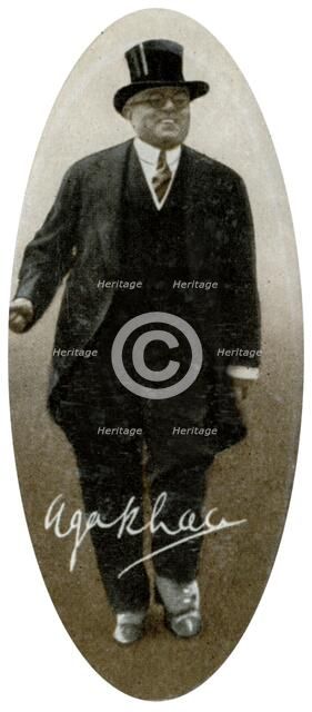 Aga Khan III (1877-1957), 1935. Artist: Unknown