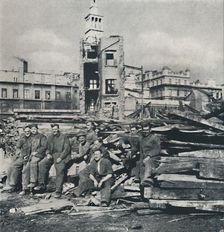 Against the ruins, 1941. Artist: Cecil Beaton