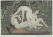 Against Green, 1918. Creator: Arthur Davies