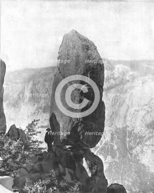 Agassiz Column, Yosemite, California, USA, c1900.  Creator: Unknown.