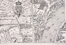 Agas Map of London, c1561