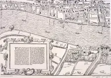 Agas Map of London, c1561