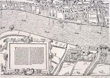 Agas Map of London, c1561