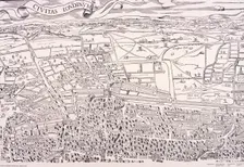 Agas Map of London, c1561