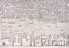Agas Map of London, c1561