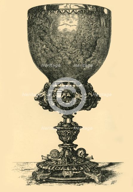 Agate cup, (1881). Creator: W. M. McGill.