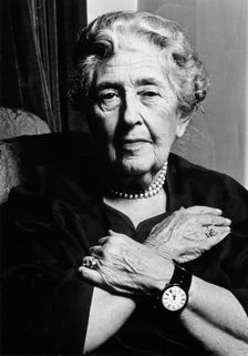 Agatha Christie (1890-1976), British writer. Creator: Unknown