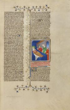 Agathocles Orders His Wife and Children to Flee to Egypt, about 1413-1415. Creators: Boucicaut Master, Workshop of the Boucicaut Master