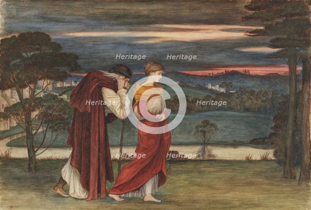 Age and beauty. Creator: Stanhope (Spencer-Stanhope), John Roddam (1829-1908).
