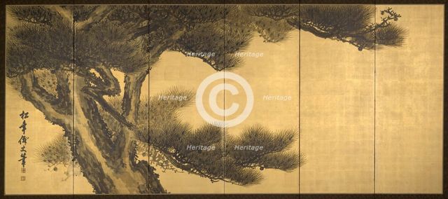 Aged Dragons, about 1900. Creator: Suzuki Shonen.