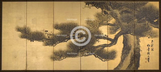 Aged Dragons, about 1900. Creator: Suzuki Shonen.