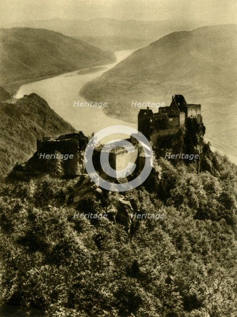 Aggstein Castle, Wachau, Lower Austria, c1935. Creator: Unknown.