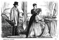 Aggravating Flippancy 1870 (1891). Artist: George du Maurier