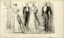 Aggravating Flippancy, 1894. Creator: George du Maurier