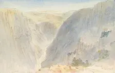 Agia Paraskevi, Epirus, Greece, April 13, 1857. Creator: Edward Lear
