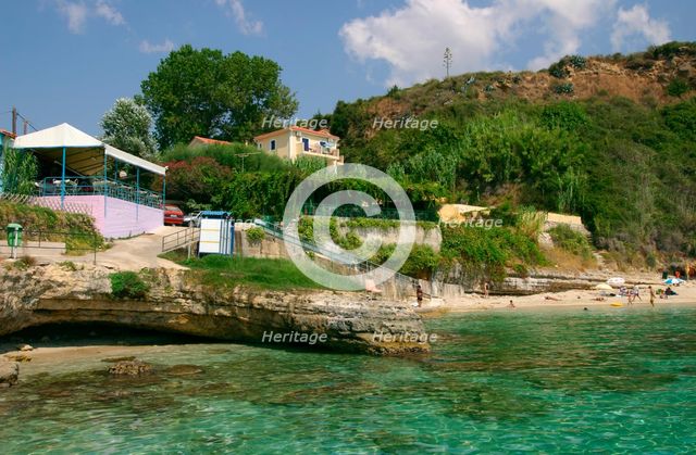 Agios Thomas Beach, Kefalonia, Greece. Creator: Peter Thompson.