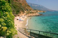 Agios Thomas Beach, Kefalonia, Greece. Creator: Peter Thompson