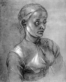 Agnes 1497, (1936). Artist: Albrecht Dürer