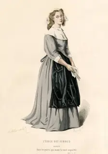 Agnès, 1868. Creator: Monnin