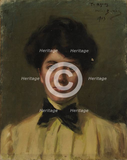 Agnes, 1903. Creator: Alice Pike Barney.