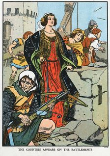 Agnes, Countess of Dunbar (1312?-1369), known as Black Agnes, 1338 (early 20th century)