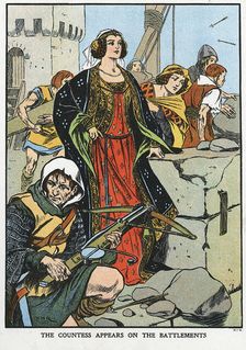 Agnes, Countess of Dunbar (1312?-1369), known as Black Agnes, 1338 (early 20th century)