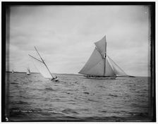 Agnes and Volunteer, 1888 June 28. Creator: Unknown