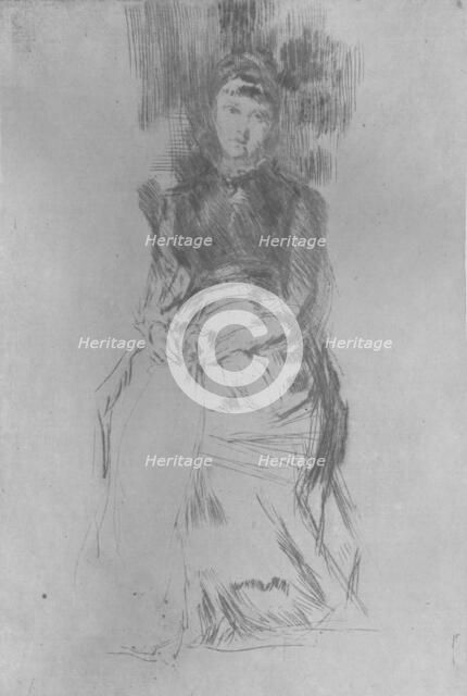 'Agnes', c1875, (1904). Artist: James Abbott McNeill Whistler.