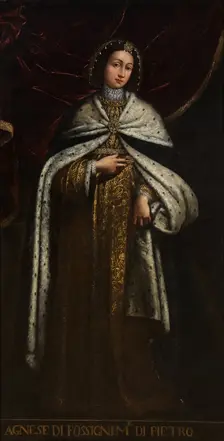 Agnes of Faucigny, wife of Peter II, Count of Savoy. Artist: Anonymous