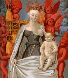 Agnès Sorel (1421-1450), mistress of King Charles VII of France, c1450 (1849)