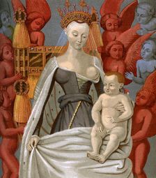 Agnès Sorel (1421-1450), mistress of King Charles VII of France, c1450 (1849)