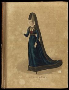 Agnès Sorel, Late 18th cent.. Artist: Gatine, Georges Jacques (1773-1831)