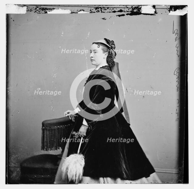 Agnes Perry, between 1855 and 1865. Creator: Unknown.