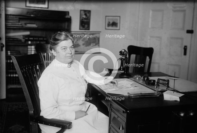 Agnes S. Ward, Principal, between c1915 and 1918. Creator: Bain News Service.